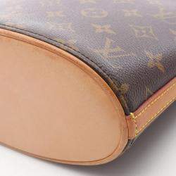 Pre Owned Louis Vuitton Drouot Shoulder Bag  Monogram Canvas Brown