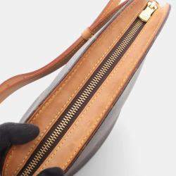Pre Owned Louis Vuitton Drouot Shoulder Bag  Monogram Canvas Brown