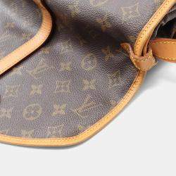 Pre Owned Louis Vuitton Saumur 30 Crossbody Shoulder Bag  Monogram Canvas