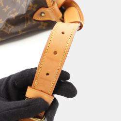 Pre Owned Louis Vuitton Samuel 35 Crossbody Shoulder Bag  Monogram Canvas
