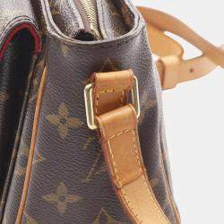 Pre Owned Louis Vuitton Viva Cite Pm Crossbody Shoulder Bag  Monogram Canvas