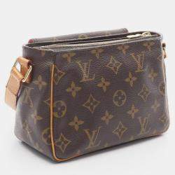 Pre Owned Louis Vuitton Viva Cite Pm Crossbody Shoulder Bag  Monogram Canvas