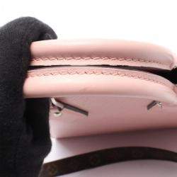 Pre Owned Louis Vuitton Sac Plat BB Pink Epi Leather Tote Bag