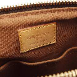 Pre Owned Louis Vuitton Palermo Pm Shoulder Handbag  Monogram Canvas