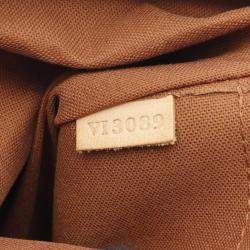 Pre Owned Louis Vuitton Palermo Pm Shoulder Handbag  Monogram Canvas