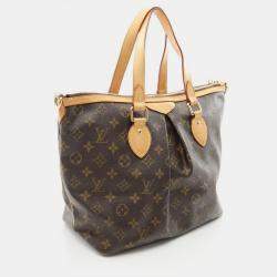 Pre Owned Louis Vuitton Palermo Pm Shoulder Handbag  Monogram Canvas