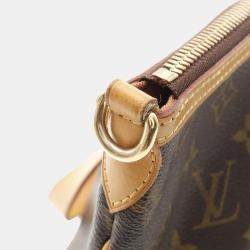 Pre Owned Louis Vuitton Palermo Pm Shoulder Handbag  Monogram Canvas