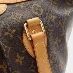 Pre Owned Louis Vuitton Palermo Pm Shoulder Handbag  Monogram Canvas