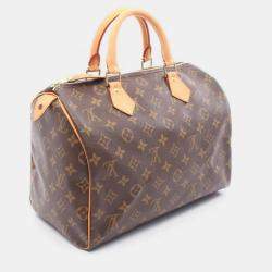 Pre Owned Louis Vuitton Speedy 30 Monogram