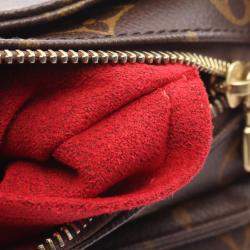 Pre Owned Louis Vuitton Vivacite Mm Shoulder Bag  Monogram Canvas