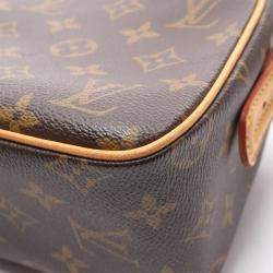 Pre Owned Louis Vuitton Vivacite Mm Shoulder Bag  Monogram Canvas