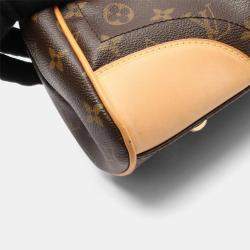 Pre Owned Louis Vuitton Beverly Mm Shoulder Hand Bag  Monogram Canvas Brown