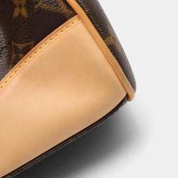 Pre Owned Louis Vuitton Beverly Mm Shoulder Hand Bag  Monogram Canvas Brown