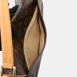 Pre Owned Louis Vuitton Beverly Mm Shoulder Hand Bag  Monogram Canvas Brown