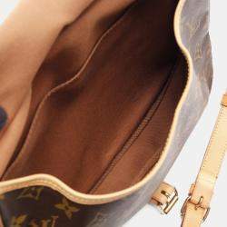 Pre Owned Louis Vuitton Saumur 30 Crossbody Shoulder Bag  Monogram Canvas