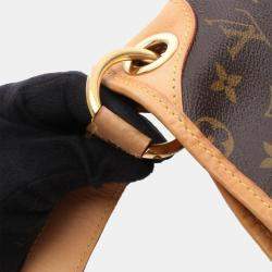 Pre Owned Louis Vuitton Galliera Pm Shoulder Bag  Monogram Canvas
