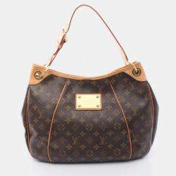Pre Owned Louis Vuitton Galliera Pm Shoulder Bag  Monogram Canvas