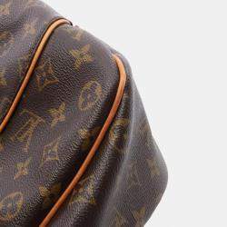 Pre Owned Louis Vuitton Galliera Pm Shoulder Bag  Monogram Canvas
