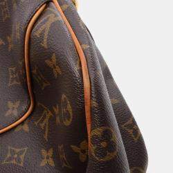 Pre Owned Louis Vuitton Galliera Pm Shoulder Bag  Monogram Canvas