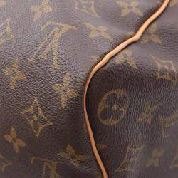 Pre Owned Louis Vuitton Keepall 45 Traveling Handbag  Monogram Canvas