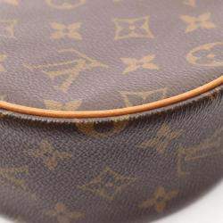 Pre Owned Louis Vuitton Tambourine Shoulder Bag  Monogram Canvas Brown