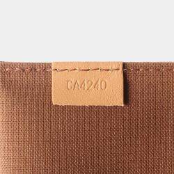 Pre Owned Louis Vuitton Petite Sac Plat Brown Monogram Canvas Tote Bag