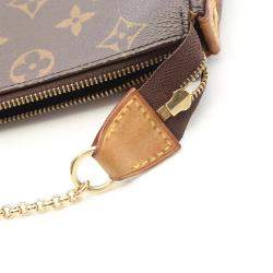 Pre Owned Louis Vuitton Eva Brown Monogram Canvas Leather Shoulder Bag