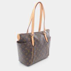 Pre Owned Louis Vuitton Totally PM Brown Monogram Canvas Shoulder Bag