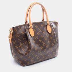 Pre Owned Louis Vuitton Turenne PM Brown Monogram Canvas Handbag