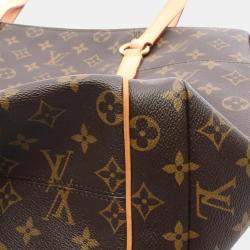 Pre Owned Louis Vuitton Totally MM Brown Monogram Canvas Shoulder Bag