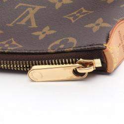 Pre Owned Louis Vuitton Totally MM Brown Monogram Canvas Shoulder Bag