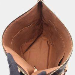 Pre Owned Louis Vuitton Totally MM Brown Monogram Canvas Shoulder Bag