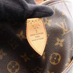 Pre Owned Louis Vuitton Totally MM Brown Monogram Canvas Shoulder Bag