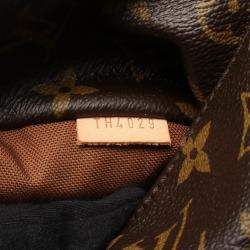 Pre Owned Louis Vuitton Totally MM Brown Monogram Canvas Shoulder Bag