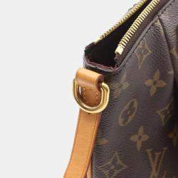 Pre Owned Louis Vuitton Turenne PM Brown Monogram Canvas Shoulder Handbag