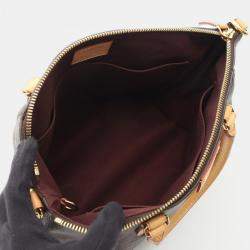 Pre Owned Louis Vuitton Turenne PM Brown Monogram Canvas Shoulder Handbag