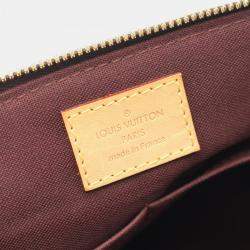 Pre Owned Louis Vuitton Turenne PM Brown Monogram Canvas Shoulder Handbag
