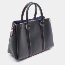 Pre Owned Louis Vuitton Soufflot BB Noir Epi Leather Handbag