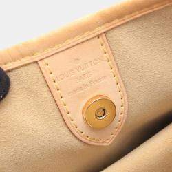 Pre Owned Louis Vuitton Galliera PM Brown Monogram Canvas Shoulder Bag