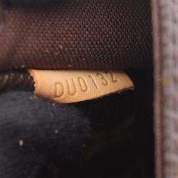 مملوكة مسبقًا Louis Vuitton Ménilmontant MM Brown Monogram Canvas Shoulder Crossbody Bag