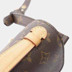 Pre Owned Louis Vuitton Pochette Metis MM Brown Monogram Canvas Handbag