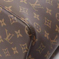 Pre Owned Louis Vuitton NeoNoe Coquelicot Brown/Red Monogram Canvas Shoulder Bag