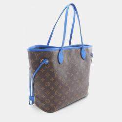 Pre Owned Louis Vuitton Neverfull MM Brown Monogram Canvas Tote Bag