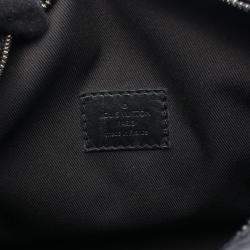 Pre Owned Louis Vuitton Soft Trunk Noir Monogram Clemence Leather Shoulder Bag