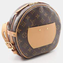 Pre Owned Louis Vuitton Boite Chapeau Souple MM Brown Monogram Canvas Shoulder Bag