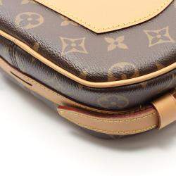 Pre Owned Louis Vuitton Boite Chapeau Souple MM Brown Monogram Canvas Shoulder Bag