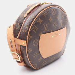 Pre Owned Louis Vuitton Boite Chapeau Souple MM Brown Monogram Canvas Shoulder Bag