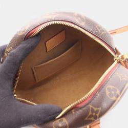 Pre Owned Louis Vuitton Boite Chapeau Souple MM Brown Monogram Canvas Shoulder Bag