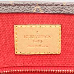 Pre Owned Louis Vuitton Sac Plat BB Brown Monogram Canvas Shoulder Handbag