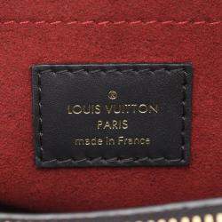 Pre Owned Louis Vuitton Montaigne BB Beige/Black Monogram Empreinte Shoulder Handbag